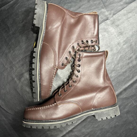 Fin and Feather Mens\' 14 E3 Sport Boot Wide Water Resistant Leather Uppers 690 main image 10